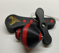 F5 Tornado Spinning Top 3D model