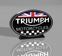 triumph lamp 3D model