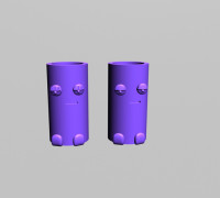 CASE FOR LIGHTERS - PACK 3D model
