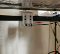 Bed End stop for Tronxy 3D model
