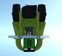 UHF Dragon Beast system Direct Drive conversion kit 3D model