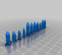 Ork Rocket Launcher (Rokkit Launcha) 3D model
