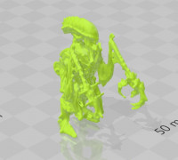Mantis Alien 3D model