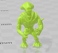 Gorilla Alien 3D model