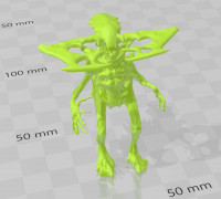 Alien King 3D model