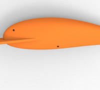 Fish lure 3D model