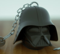 Star Wars - Darth Vader Keychain 3D model