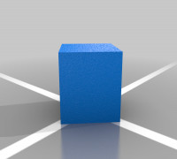 Blank D6 with instructions 3D model