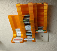 AAA Battery Dispenser 3D model