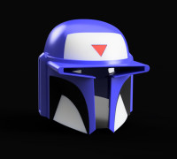Post Imperial McQuarrie Visor Custom 3D model