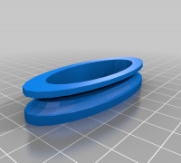 Rubber Band Holder 3D model
