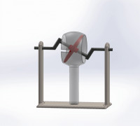 wobbling disk mechanism 3D model