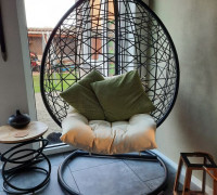 Hanging chair floor protector 3D model