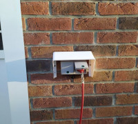 external cap for power outlet. 3D model