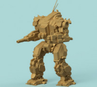 END-6Q Enfield BN Edition for Battletech 3D model