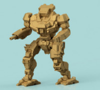 CLNT-2-3T Clint BN Edition for Battletech 3D model