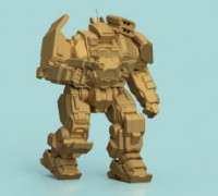 Conjurer (Hellhound) BN Edition for Battletech 3D model