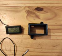 Chinese relay / temperature sensor box 3D model