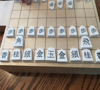 Shogi Game Piece 3D model