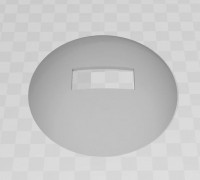 WW2 headlight covers 3D model