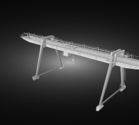Crane 3D model