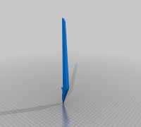 Nerf Mandalorian Rifle End Fork Replacement 3D model