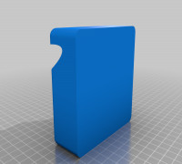 Square Phone Base/Stand 3D model
