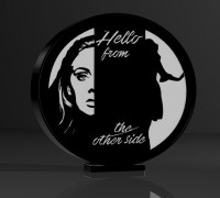 Adele lamp 3D model