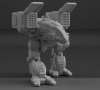 CPLT-C1D Catapult for Battletech 3D model