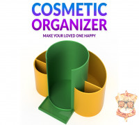 COSMETIC ORGANIZER 3D model