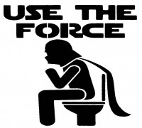 Use the Force stencil 3D model