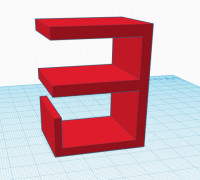 Desk Cable Holder 3D model