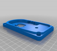 Ryobi battery mount 3D model