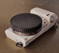 Sony E-mount Camear Body Cap 3D model