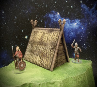 Viking Hut (standard scale) 3D model