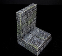 OpenForge 2.0 Cut Stone Wall 3D model
