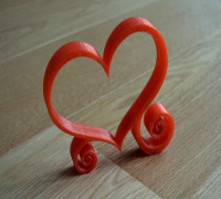 Heart shape 3D model