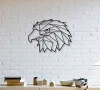  Eagle Wall Sculpture 2D 3D model