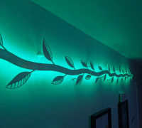 Vine Wall Light  3D model