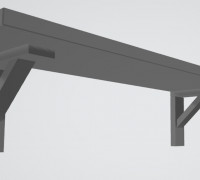 wall shelving 3D model