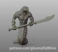 Snake Warriors 3D model