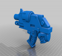 Phobos Pettern Combi Grenade Launcher  3D model