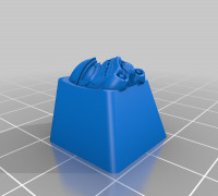 Deathtrooper head keycap 3D model