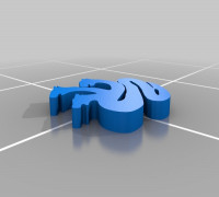 Alpha Legion Logo 3D model