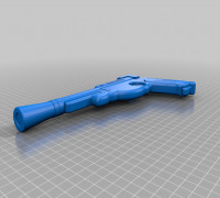 The Mandalorian Blaster 3D model