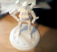 Apex Legends styled Miniature Base 3D model