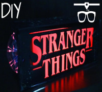 Stranger Things Lamp / Luminária 3D model