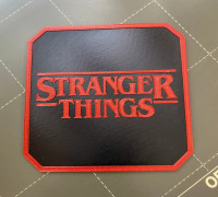 Stranger Things Coaster 3D model