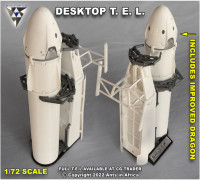 SpaceX Desktop Strongback 3D model