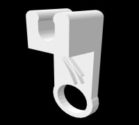 Anycubic Kobra Mini Bed Handle 3D model